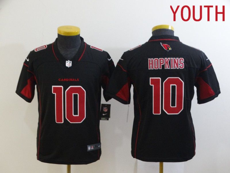 Youth Arizona Cardinals #10 Hopkins Black red Nike Limited Vapor Untouchable NFL Jerseys->arizona cardinals->NFL Jersey